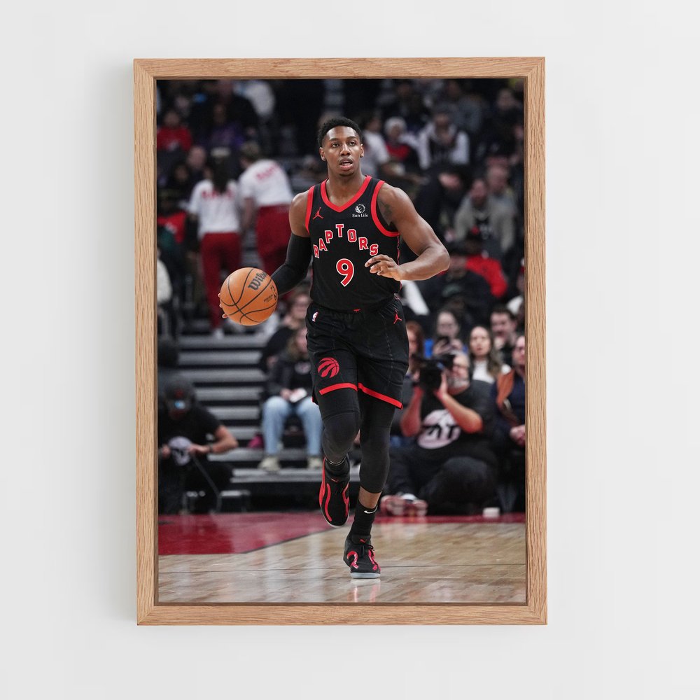 Poster barrett hommage – affiche Basketball (vue 4)